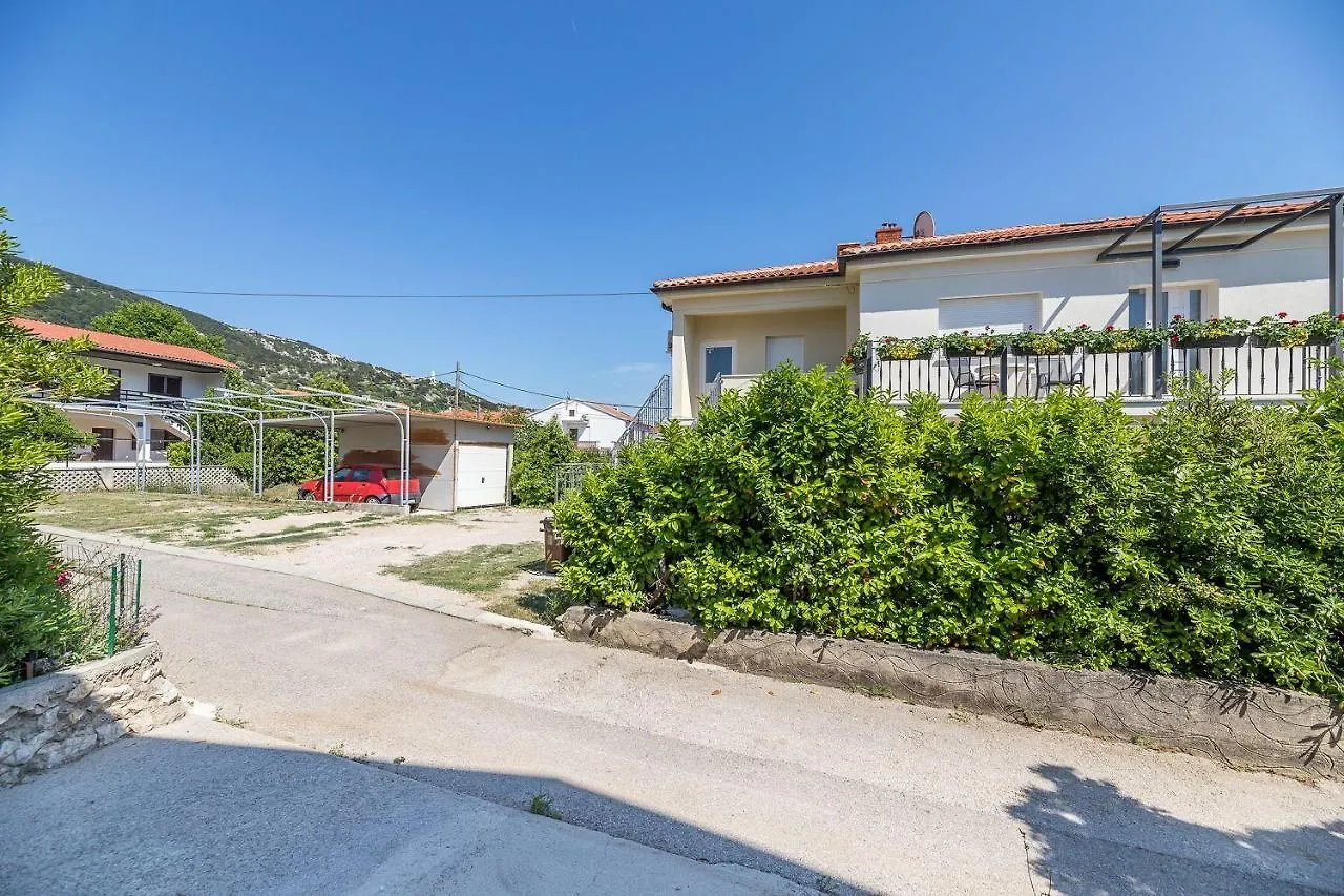 度假居 Zimmer In Baska 300 Meter Vom Strand 克罗地亚